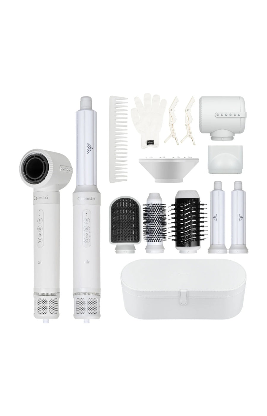 Styler & sèche-cheveux 8-en-1 - Airstyler - Blanc