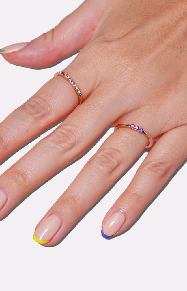 Stickers pour ongles - Rainbow
