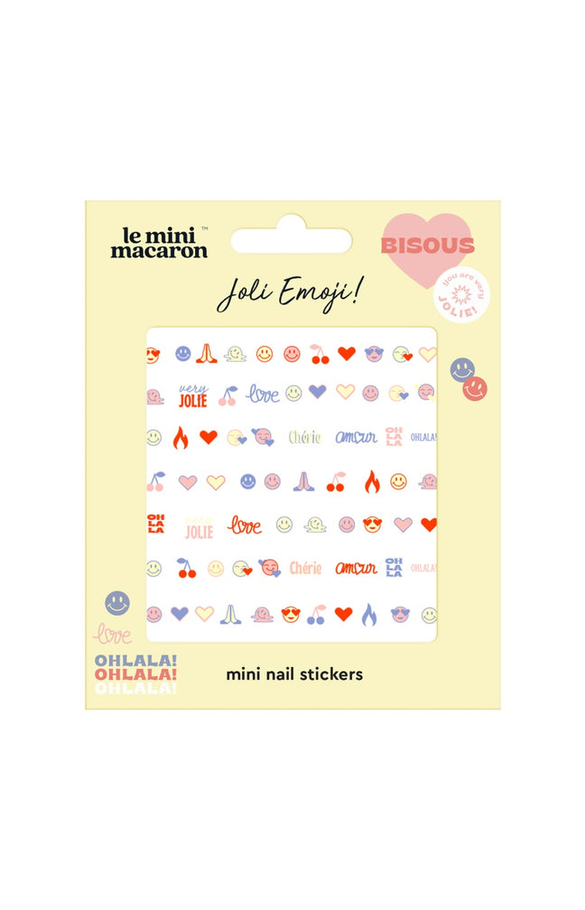Stickers pour ongles - Joli Emoji