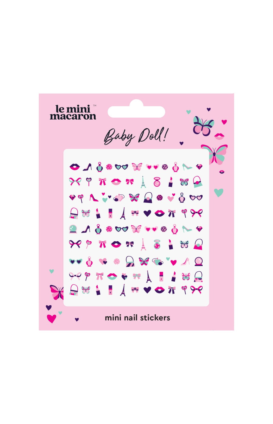 Stickers pour ongles - Baby Doll