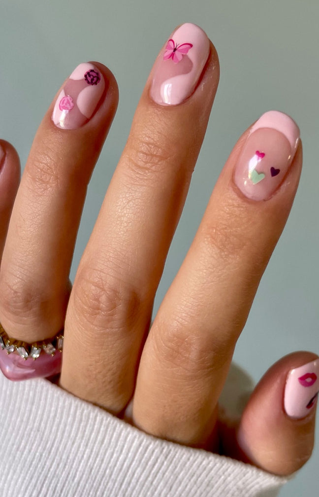 Stickers pour ongles - Baby Doll