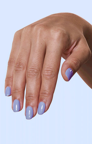 Kit de vernis semi-permanent - Fleur Bleue - 6 produits