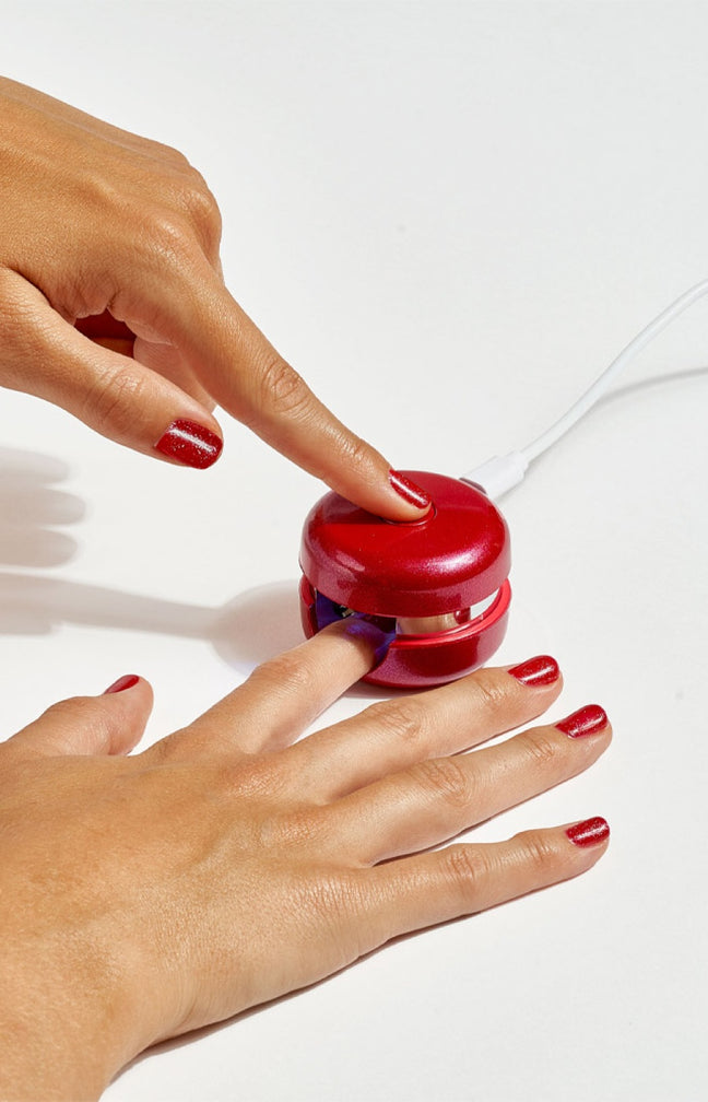 Kit de vernis semi-permanent - Ruby Red - 6 produits