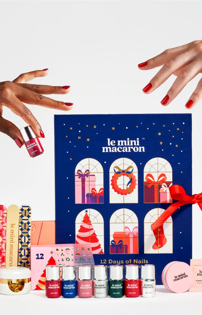 Coffret manucure - Calendrier de l’Avent - 12 surprises