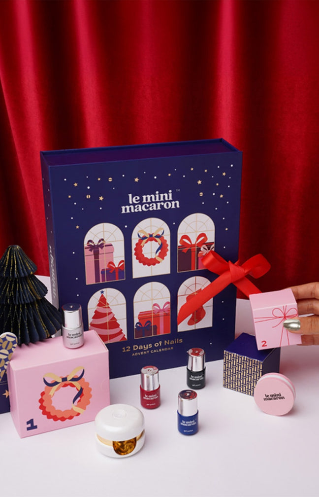 Coffret manucure - Calendrier de l’Avent - 12 surprises