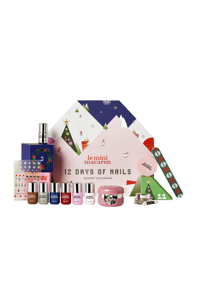 Coffret manucure - Calendrier de l’Avent Le Mini Macaron - 12 surprises