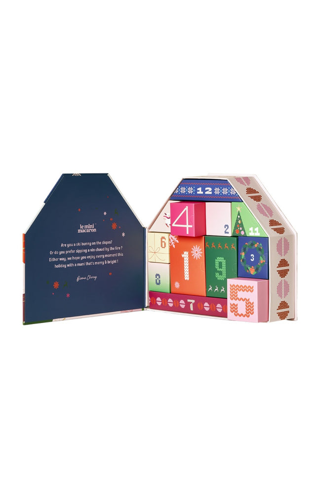 Coffret manucure - Calendrier de l’Avent Le Mini Macaron - 12 surprises