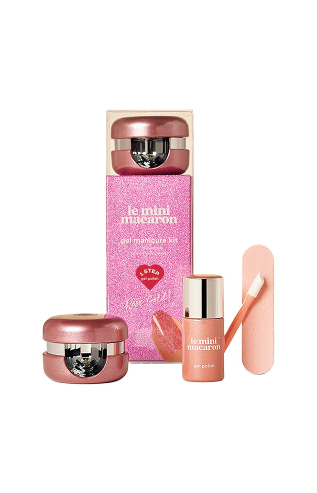Kit de vernis semi-permanent - Rose Gold - 6 produits