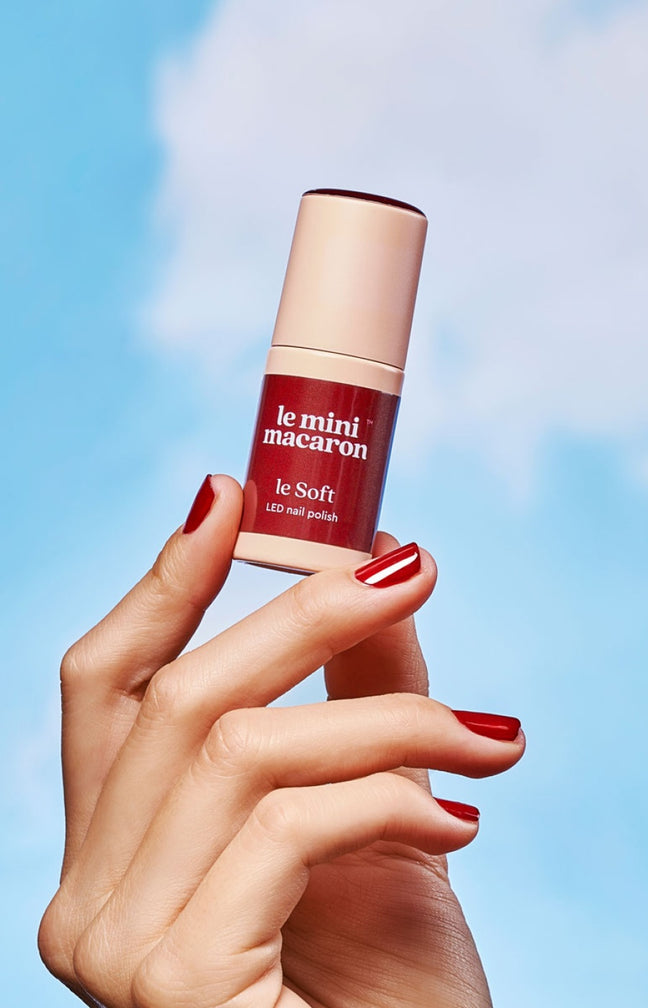 Kit de manucure semi-permanent - Le Soft - Rouge dahlia
