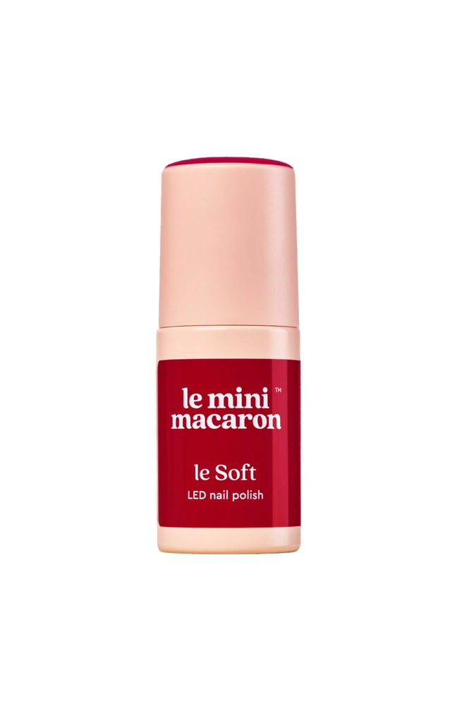 Kit de manucure semi-permanent - Le Soft - Rouge dahlia