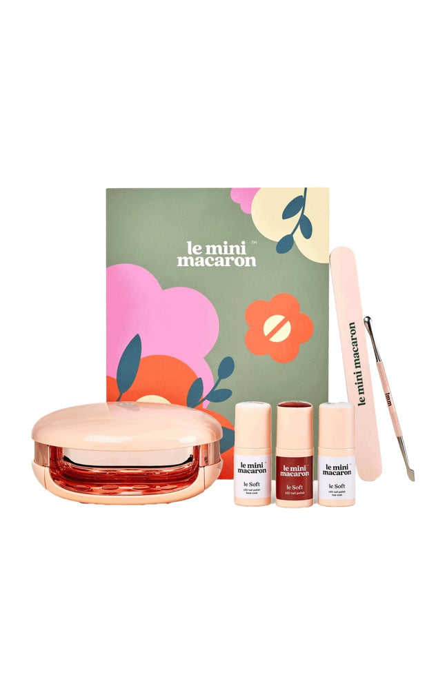 Kit de manucure semi-permanent - Le Soft - Rouge dahlia