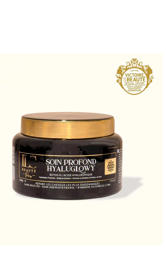Soin profond hydratant - Cheveux ternes & cassants - Acide hyaluronique - 500 g