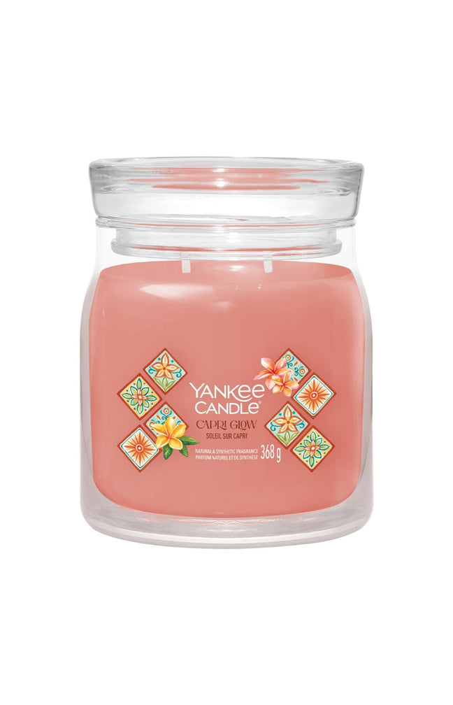 Bougie signature jarre - Soleil sur capri - Modèle medium - 368 g