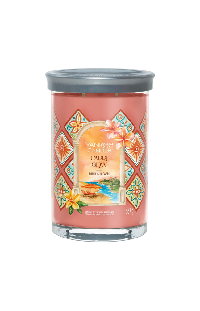 Bougie signature gobelet - Soleil sur capri - Grand modèle - 567 g