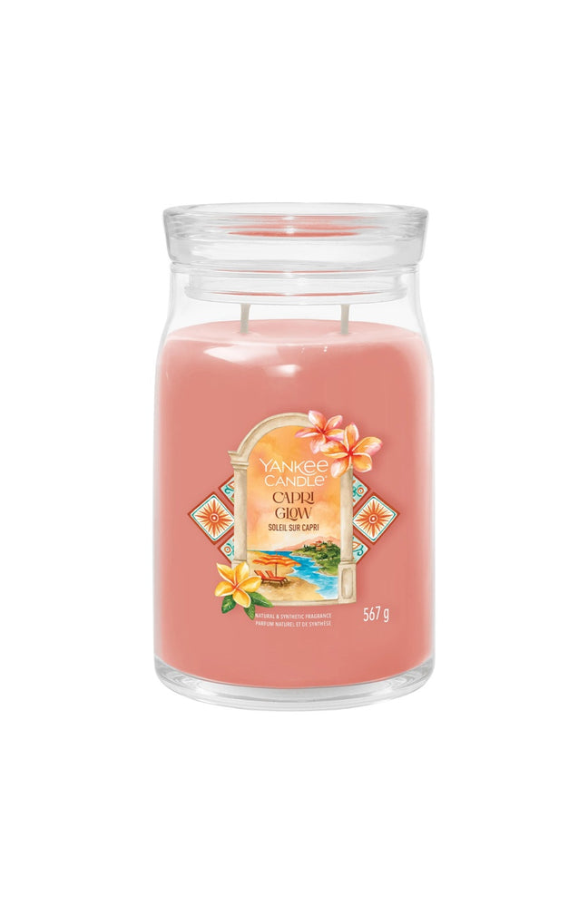 Bougie signature jarre - Soleil sur capri - Grand modèle - 567 g
