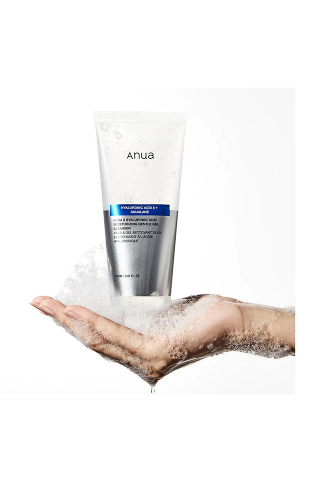 Anua - Gel nettoyant doux & hydratant - Acide hyaluronique - Visage - 150 ml