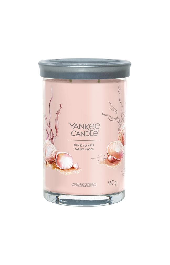 Bougie signature gobelet - Sables roses - Grand modèle - 567 g