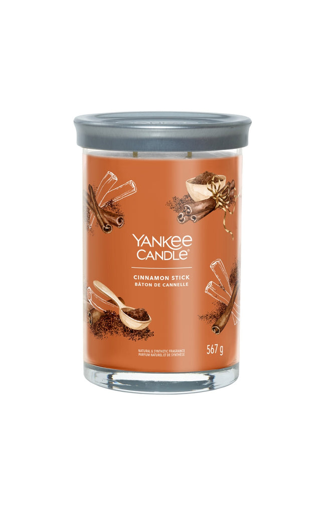 Bougie signature gobelet - Bâton de cannelle - Grand modèle - 567 g