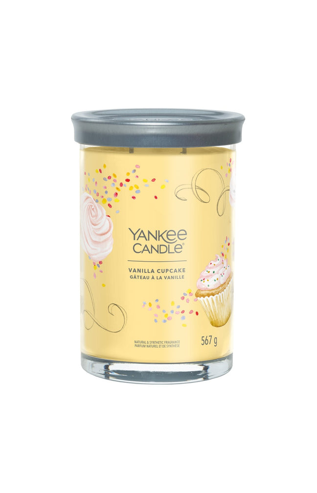 Bougie signature gobelet - Gâteau à la vanille - Grand modèle - 567 g