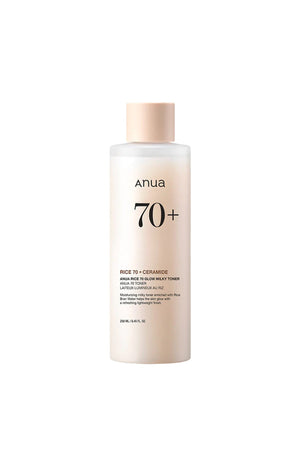 Anua - Lotion tonique hydratation & éclat - Riz & céramides- Visage - 250 ml