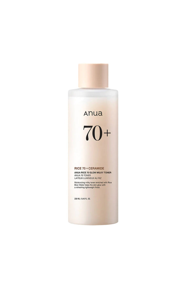 Anua - Lotion tonique hydratation & éclat - Riz & céramides- Visage - 250 ml
