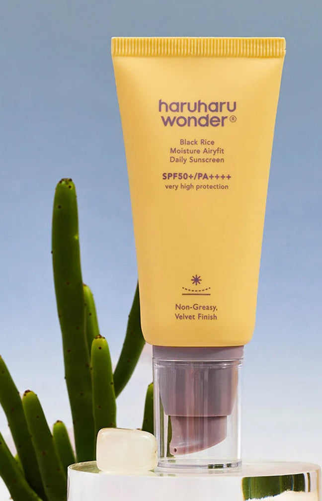 Haryharu Wonder - Crème solaire SPF 50+ - Probiotiques - Peaux sensibles - 50 ml