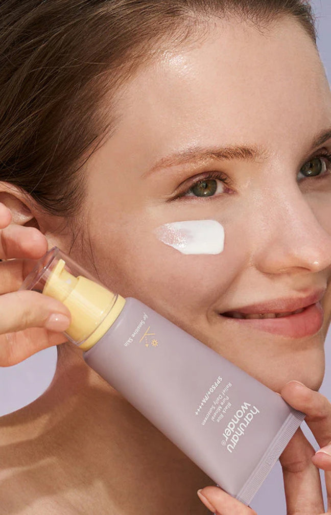 Haryharu Wonder - Crème solaire SPF 50+ - Riz & céramides - 50 ml