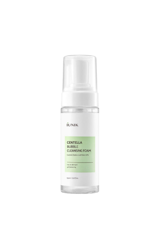 Iunik - Mousse nettoyante [EU] Centella Bubble Cleansing Foam 150ml