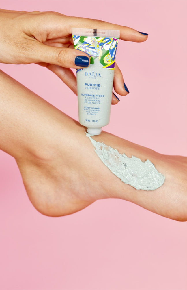 Gommage pieds purifiant - Romarin & Ginkgo biloba - 30 ml
