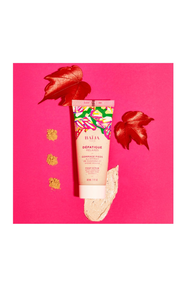 Gommage pieds défatigant - Guarana & Vigne rouge - 30 ml