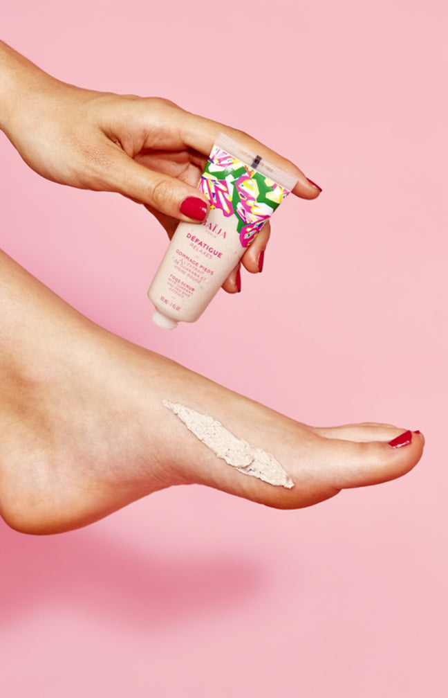 Gommage pieds défatigant - Guarana & Vigne rouge - 30 ml