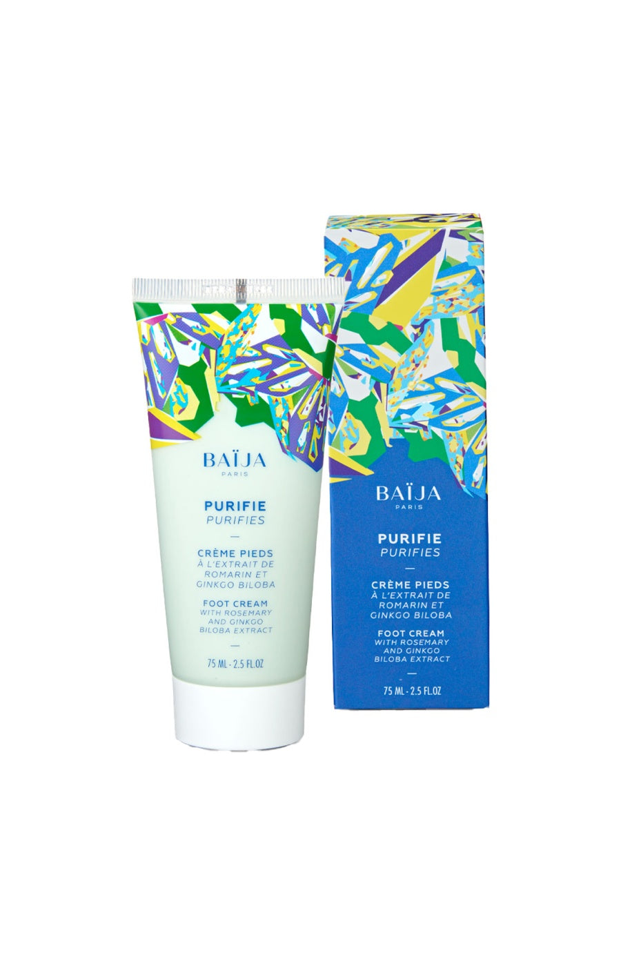 Crème pieds purifiante - Romarin & Ginkgo Biloba - 75 ml