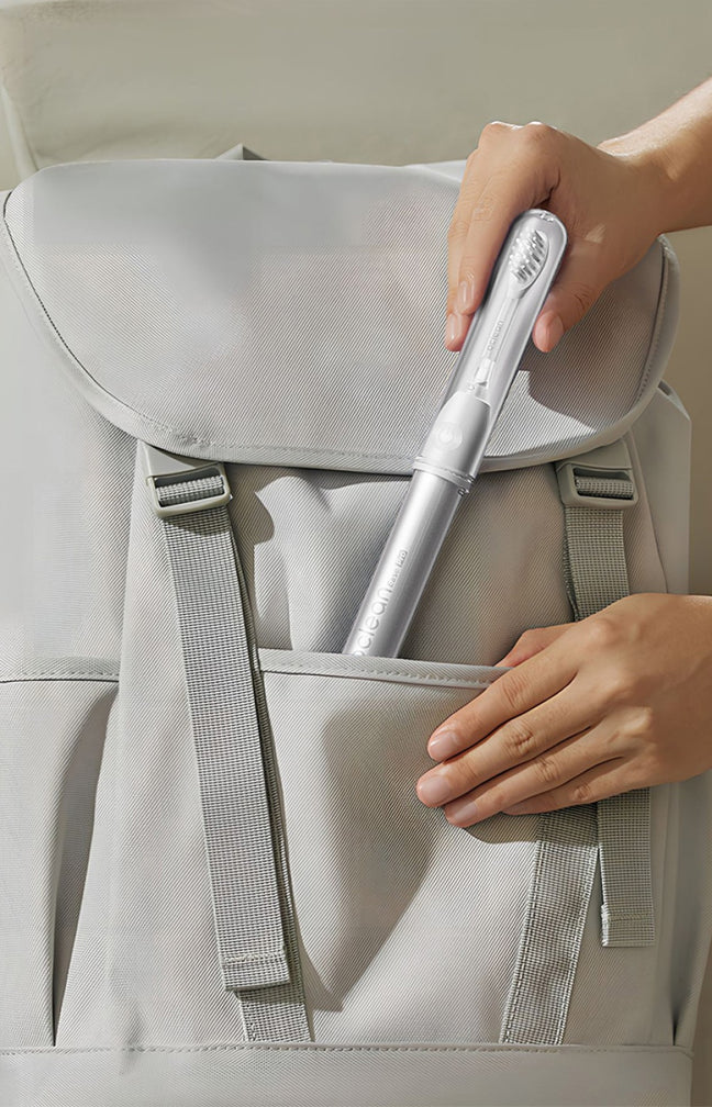 Set brosse à dents électrique & accessoires - Ease Pro - Argenté