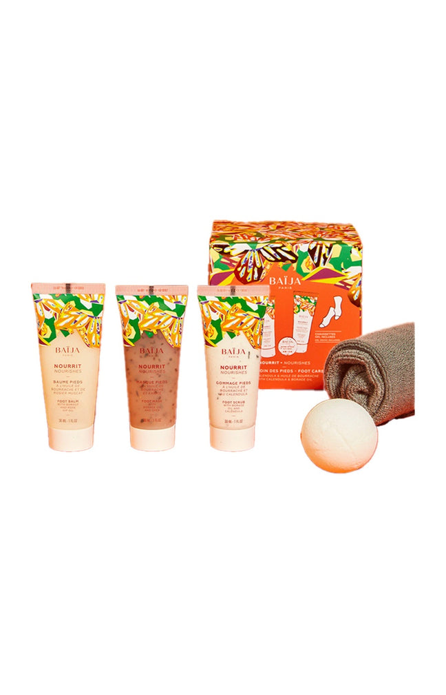 Coffret pieds nourrissant - Huile de Bourrache - 5 produits