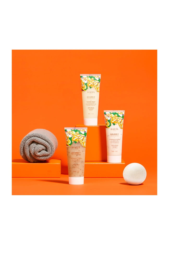 Coffret pieds nourrissant - Huile de Bourrache - 5 produits