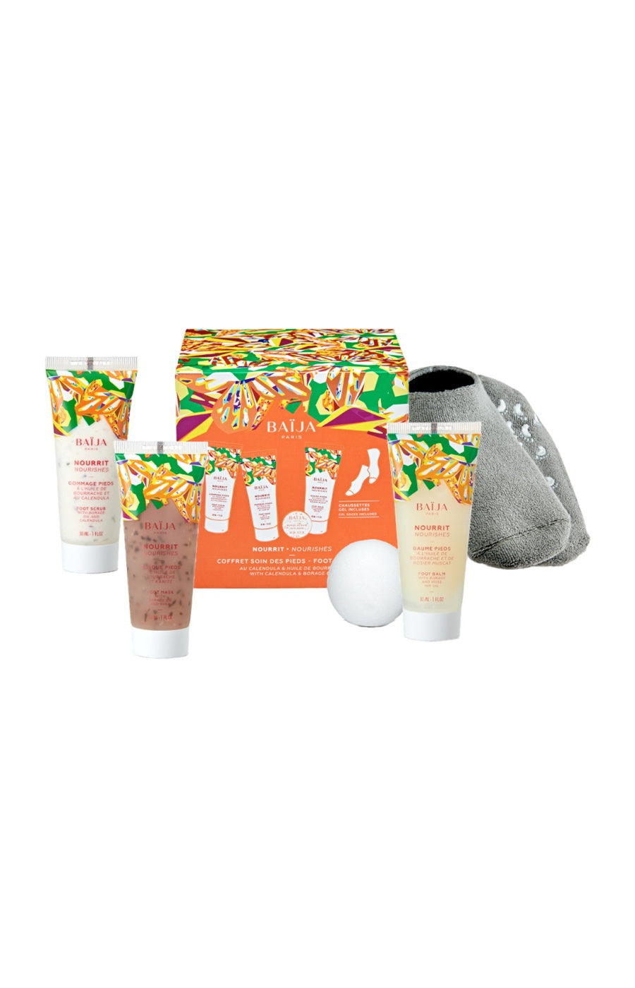 Coffret pieds nourrissant - Huile de Bourrache - 5 produits