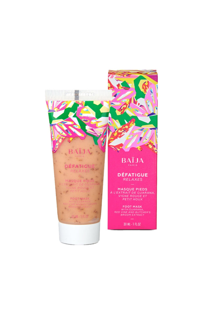 Masque pieds défatigant - Guarana & Vigne rouge - 30 ml