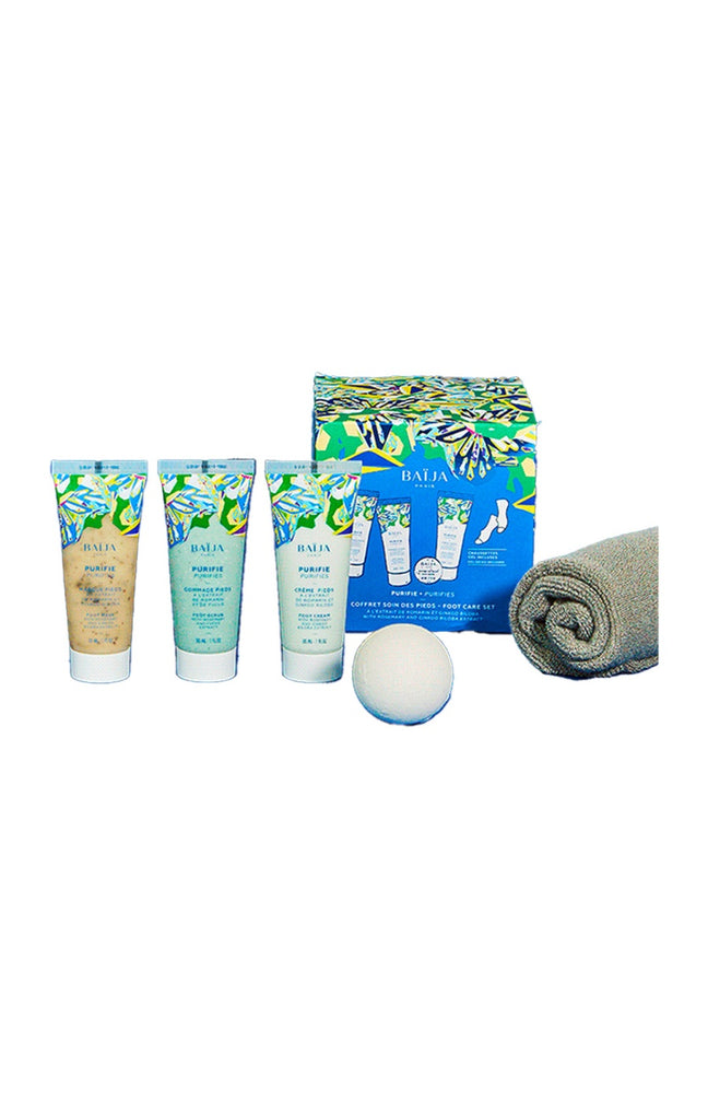 Coffret pieds purifiant - Romarin & Ginkgo biloba - 5 produits