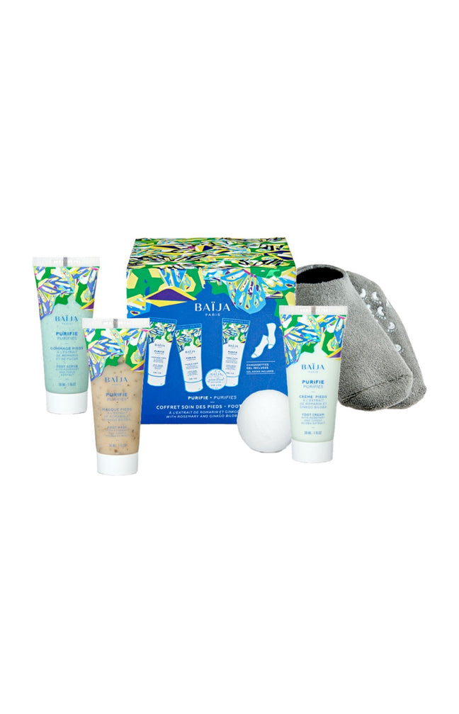 Coffret pieds purifiant - Romarin & Ginkgo biloba - 5 produits