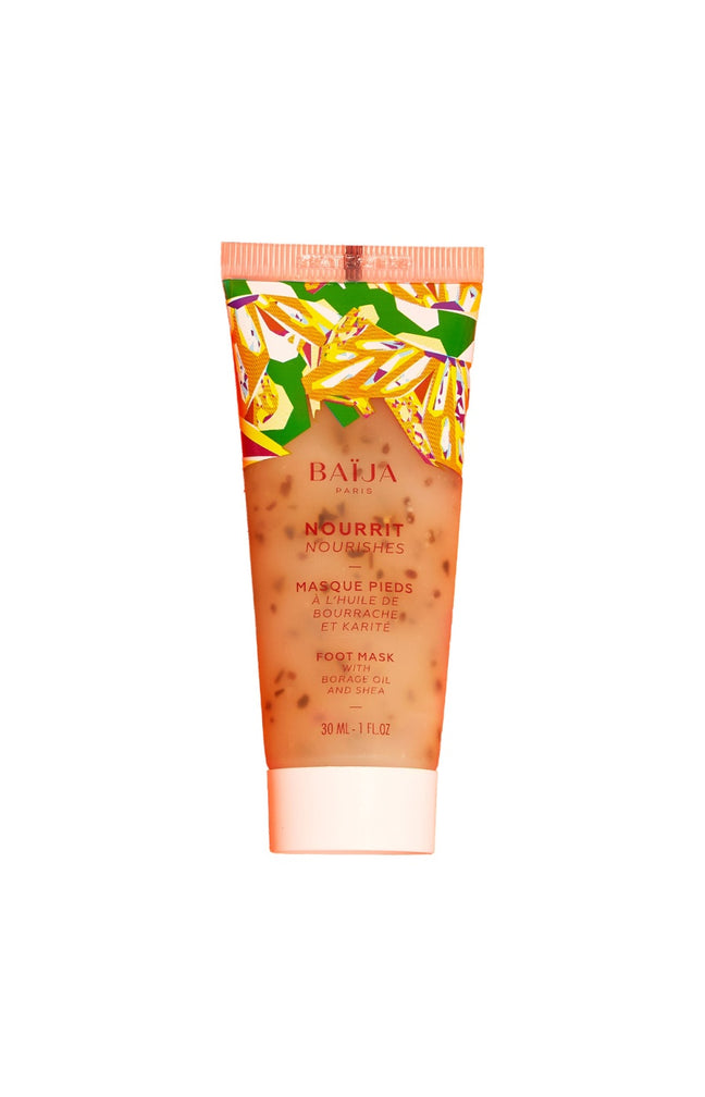 Masque pieds nourrissant - Huile de bourrache & beurre de karité - 30 ml