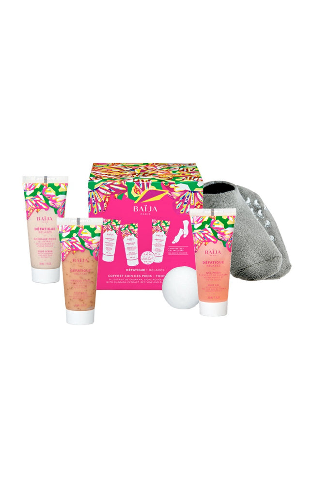 Coffret pieds défatigant - Guarana & Vigne rouge - 5 produits