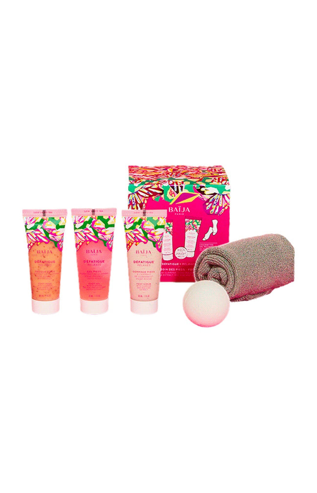 Coffret pieds défatigant - Guarana & Vigne rouge - 5 produits