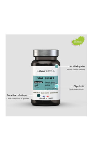 Compléments alimentaires - Stop sucres - 1 mois