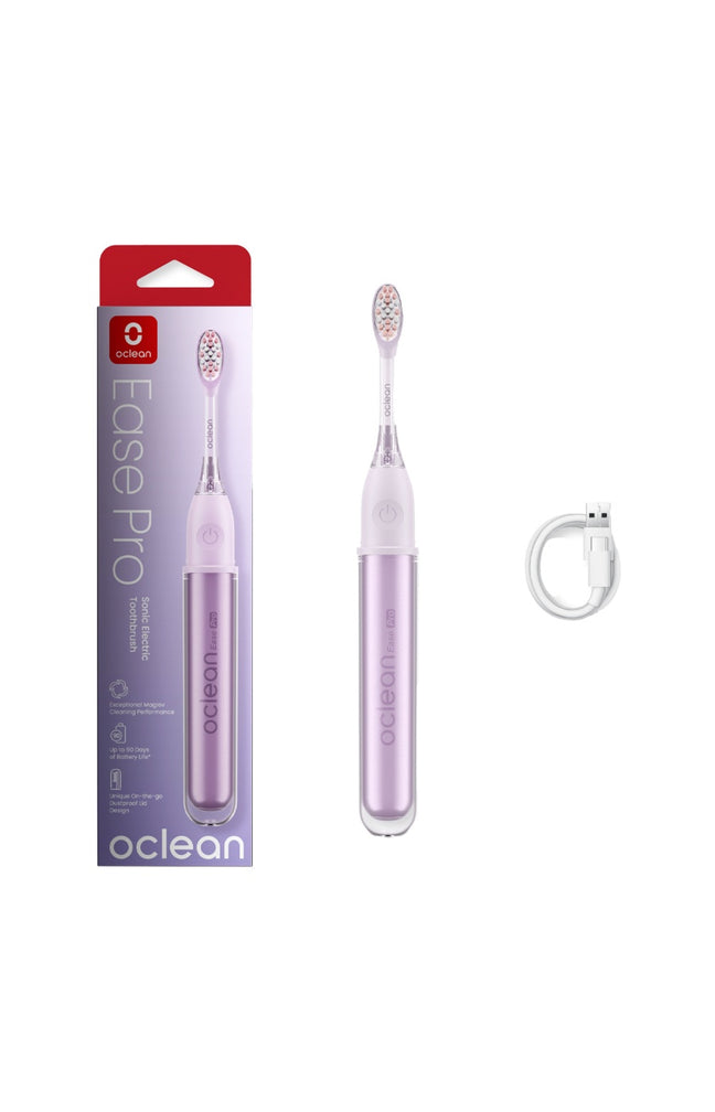 Set brosse à dents électrique & accessoires - Ease Pro - Violet