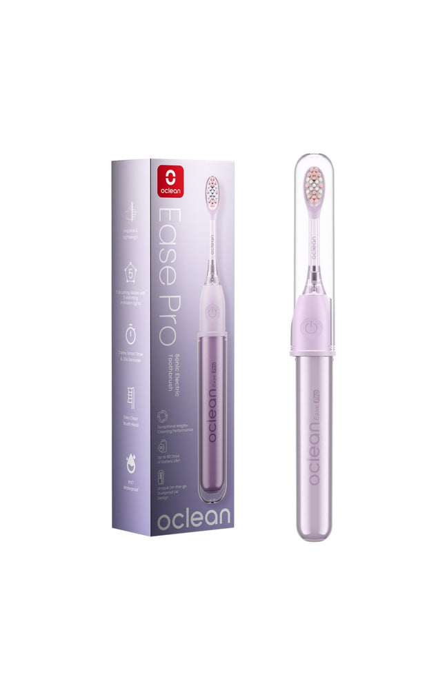 Set brosse à dents électrique & accessoires - Ease Pro - Violet