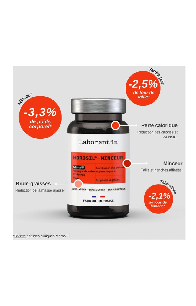 Compléments alimentaires - Morosil® Minceur - 1 mois