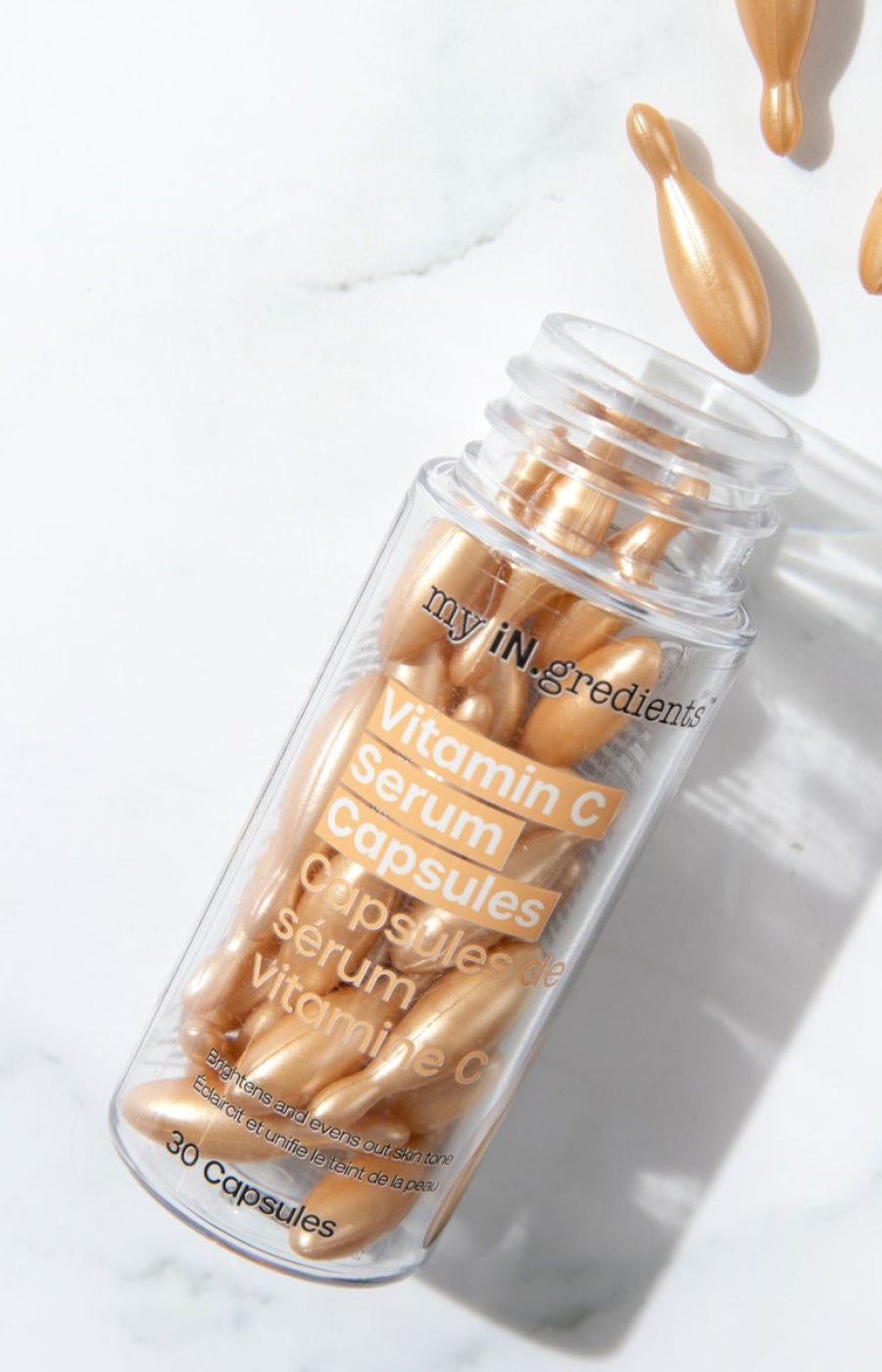 Capsules de sérum - Vitamine C - Visage - 30 unités
