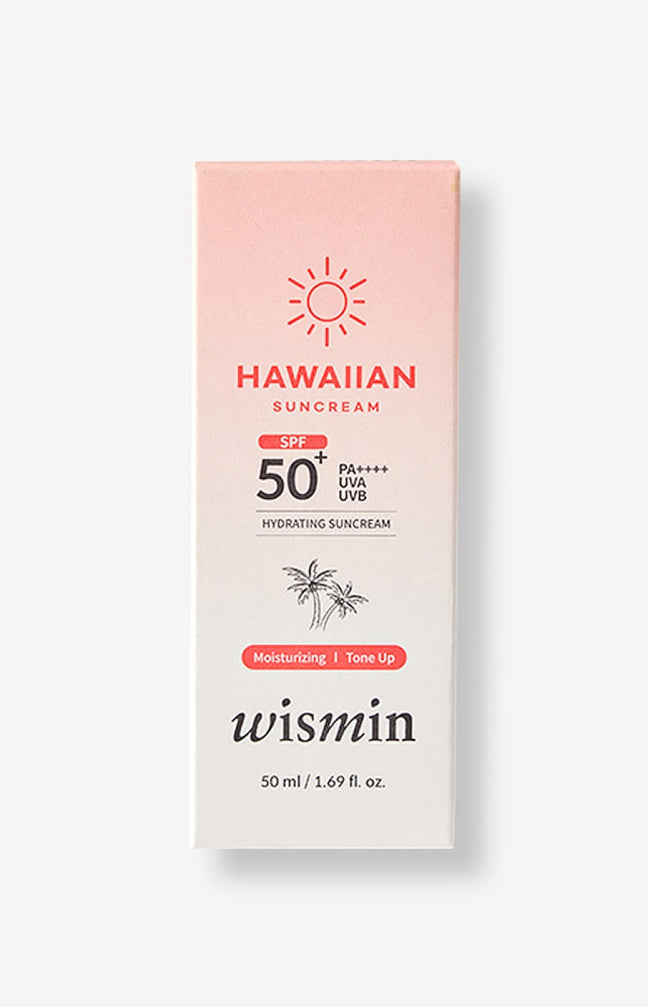Wismin - Crème solaire SPF 50+ - Visage - 50 ml