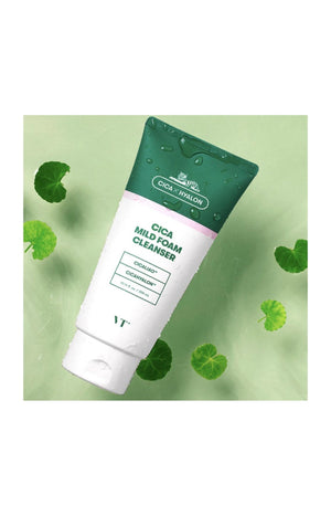 Vt Comsetics - Nettoyant visage - Cica Mild Foam Cleanser - 300 ml