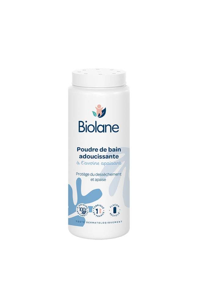 Poudre de bain adoucissante - Poudres de maïs, de riz & d'avoine - 75g